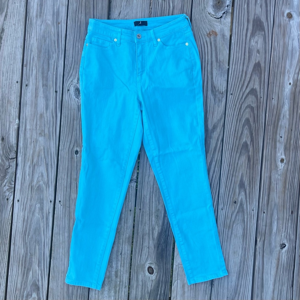 Jason Wu Vibrant Blue Ankle Jeans Size 0